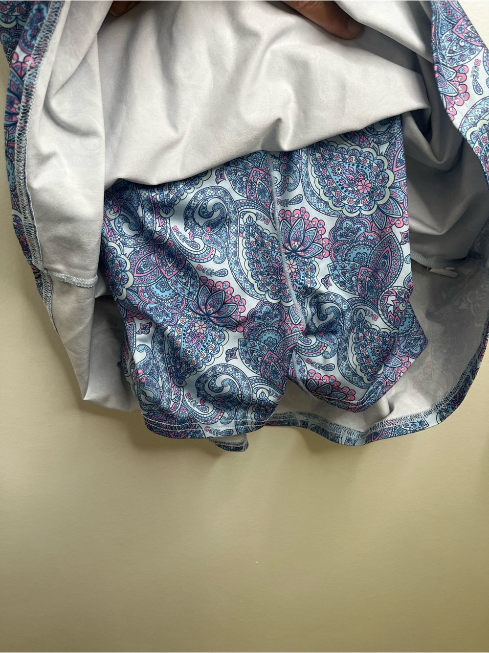 HDE Womens Exercise Workout Tennis Dress Pickle ball Built-in Shorts Paisley Med - Picture 3 of 12